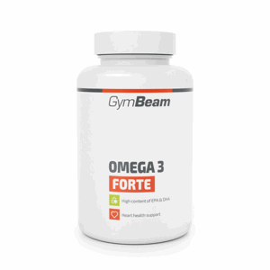 GymBeam Omega 3 Forte 90 kaps.