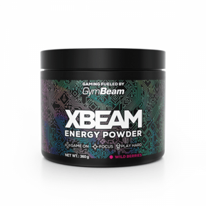 XBEAM Energy Powder 360 g zelené jablko