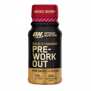 Optimum Nutrition Gold Standard Pre-Workout Shot 12 x 60 ml citrón limetka