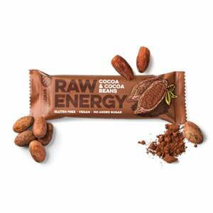 BOMBUS Raw energy 20 x 50 g kakaové bôby