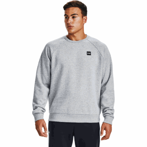 Under Armour Pánska mikina Rival Fleece Crew Grey  XSXS