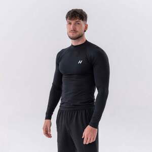 NEBBIA Pánske Tričko Long-Sleeve Active Black  XLXL