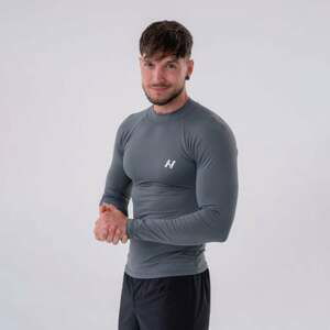 NEBBIA Pánske Tričko Long-Sleeve Active Grey  XLXL