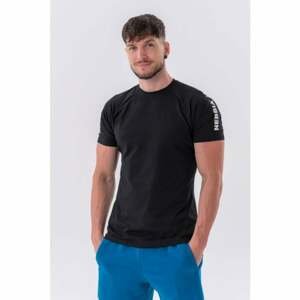 NEBBIA Pánske tričko Sporty Fit Essentials Black  MM
