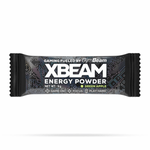 XBEAM Vzorka Energy Powder 10 x 9 g zelené jablko