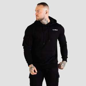 GymBeam Mikina TRN Hoodie Black  SS