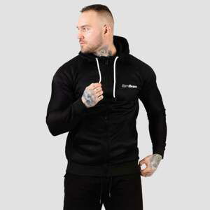 GymBeam Mikina Zipper Hoodie Leisure Black  M