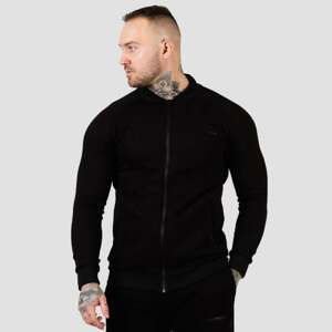 GymBeam Mikina Zipper Classic Black  XXL