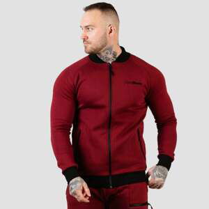 GymBeam Mikina Zipper Classic Burgundy  S