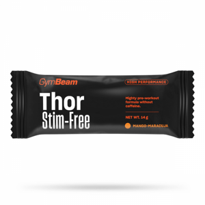 GymBeam Vzorka Thor Stim-free 14 g jahoda kiwi