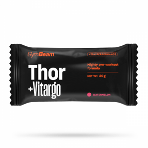 GymBeam Vzorka predtréningový stimulant Thor Fuel + Vitargo 20 g mango marakuja