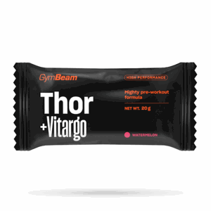 GymBeam Vzorka predtréningový stimulant Thor Fuel + Vitargo 20 g citrón limetka