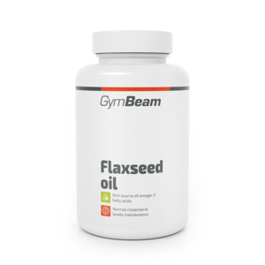 GymBeam Flaxseed oil 1430 g90 kaps.