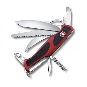 Victorinox Vreckový nôž RangerGrip 57 Hunstman Farba: čierna / červená, Veľkosť: 0