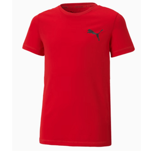 PUMA Chl. tričko Active Small Logo Farba: červená, Veľkosť: 128