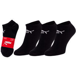 PUMA Dosp. ponožky Sneaker-V 3P Farba: čierna, Veľkosť: 47
