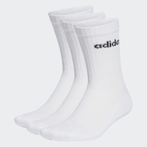 adidas Dosp. ponožky C LIN CREW 3P, 3 pá Farba: Biela, Veľkosť: S