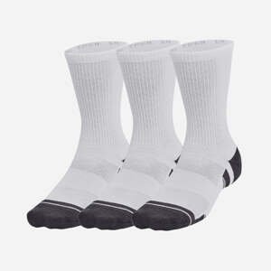 Dosp. športové ponožky UNDER ARMOUR Perf Farba: Biela, Veľkosť: M