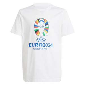 adidas OE TEE Y Det. tričko Euro2024 Farba: Biela, Veľkosť: 176