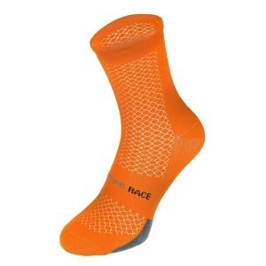 R2 Dosp. cyklo ponožky Easy Farba: oranžová, Veľkosť: M