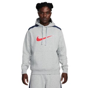 NIKE Pán. mikina s kapucňou M NSW SP FLC Farba: Tmavošedá, Veľkosť: M