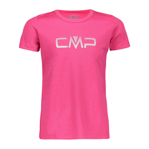 CMP Dievč. tričko Girl T-Shirt Farba: červená, Veľkosť: 164