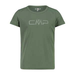 CMP Dievč. tričko Girl T-Shirt Farba: Olivová, Veľkosť: 128