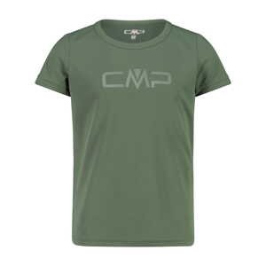 CMP Dievč. tričko Girl T-Shirt Farba: Olivová, Veľkosť: 140