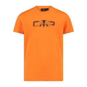 CMP Det. tričko Kid T-Shirt Farba: oranžová, Veľkosť: 128