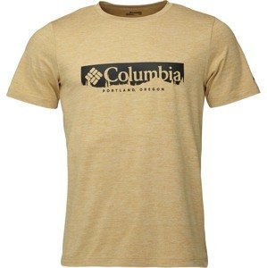 Columbia Pán. tričko Graphic, Kwick Hike Farba: Dubová, Veľkosť: S