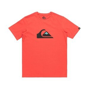 Quiksilver Det. tričko Comp Logo Farba: červená, Veľkosť: 10