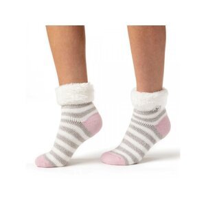 Heat Holders Dám. termo ponožky HH Sleep Rib Stripe Farba: Krémová, Veľkosť: 37