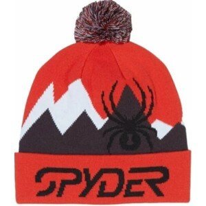 SPYDER Pán. čiapka s brmbolcom, Zone Hat Farba: červená, Veľkosť: 0