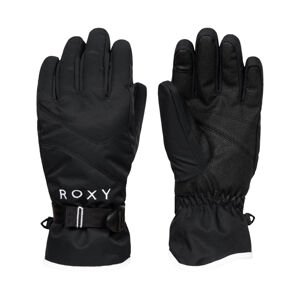 Dám. lyžiarske rukavice ROXY Jetty Solid Farba: čierna, Veľkosť: S
