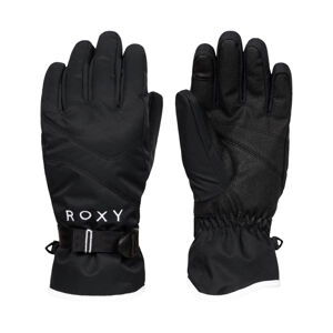Dám. lyžiarske rukavice ROXY Jetty Solid Farba: čierna, Veľkosť: M