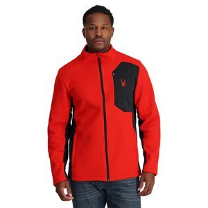 SPYDER Pán. flísová bunda Bandit Jacket Farba: červená, Veľkosť: XL