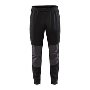 Pán. bežecké nohavice Craft Backcountry Hybrid Farba: čierna, Veľkosť: L