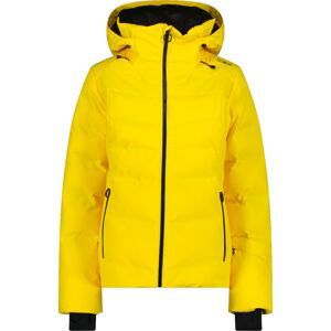 CMP Woman Jacket Fix Hood Feel Warm Lock Farba: žltá, Veľkosť: 34