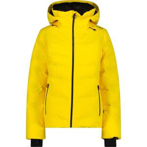 CMP Woman Jacket Fix Hood Feel Warm Lock Farba: žltá, Veľkosť: 38