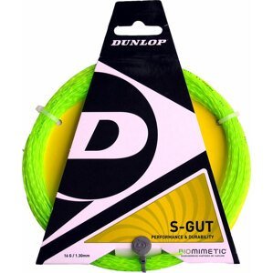 Dunlop S-Gut Tenisový výplet Farba: Zelená, Veľkosť: 0