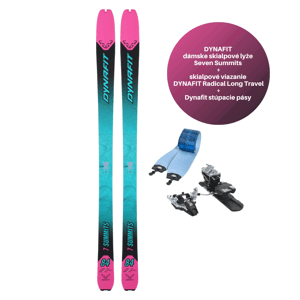 DYNAFIT Dám. skialpové lyže Seven Summit set Farba: Fuchsia, Veľkosť: 158
