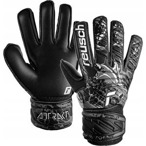 Reusch Det. brankárske rukavice Attrakt Solid Junior Farba: čierna, Veľkosť: 50