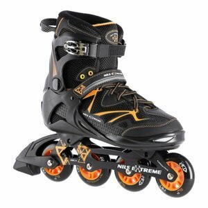 Nils pánske kolieskové korčule Extreme NA2150 Farba: čierna / oranžová, Veľkosť: 39