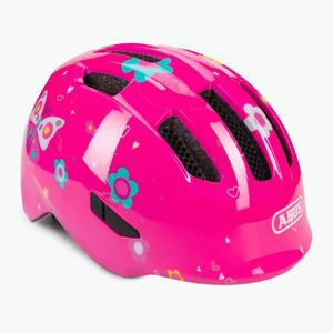 ABUS Cyklistická prilba Smiley 3.0 Farba: Fuchsia, Veľkosť: 50