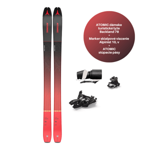 Atomic Skialpové lyže Backland 78 set Farba: čierna, Veľkosť: 163