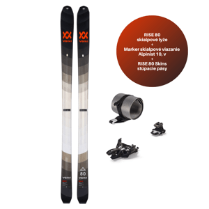 Volkl Skialpové lyže Rise 80 set Farba: čierna, Veľkosť: 150