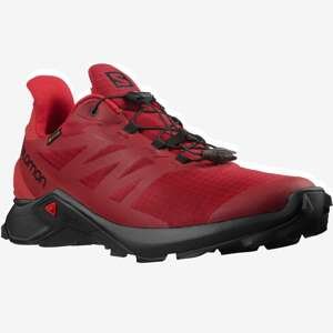 Salomon pánska bežecká obuv Supercross 3 Gtx Farba: Tmavočervená, Veľkosť: 45 1/3