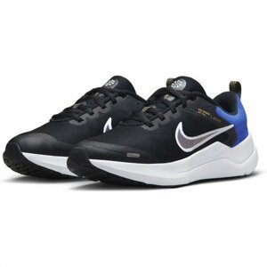 NIKE Det. tréningová obuv Downshifter 12 Farba: čierna / modrá, Veľkosť: 360