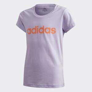 Adidas Diev. tričko YG E LIN TEE Farba: Lila, Veľkosť: 152