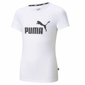Puma detské tričko ESS Logo Tee Girls Farba: Biela, Veľkosť: 164